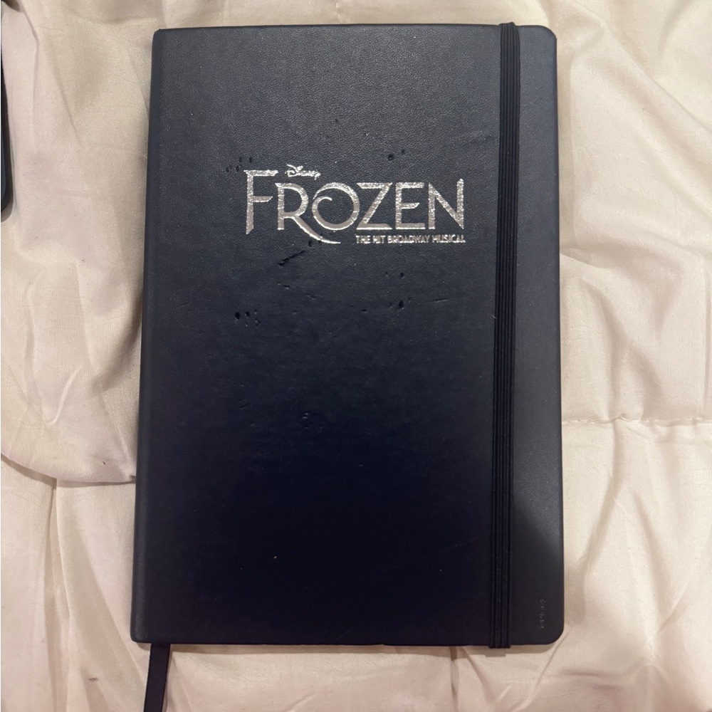FROZEN BROADWAY NOTEBOOK | DISNEY JOURNAL MUSICAL FROZEN